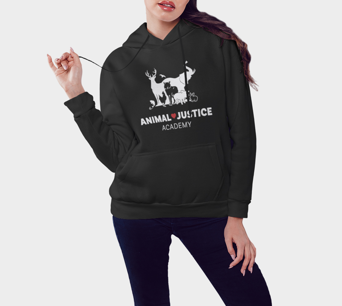 Animal Justice Academy Hoodie - Black