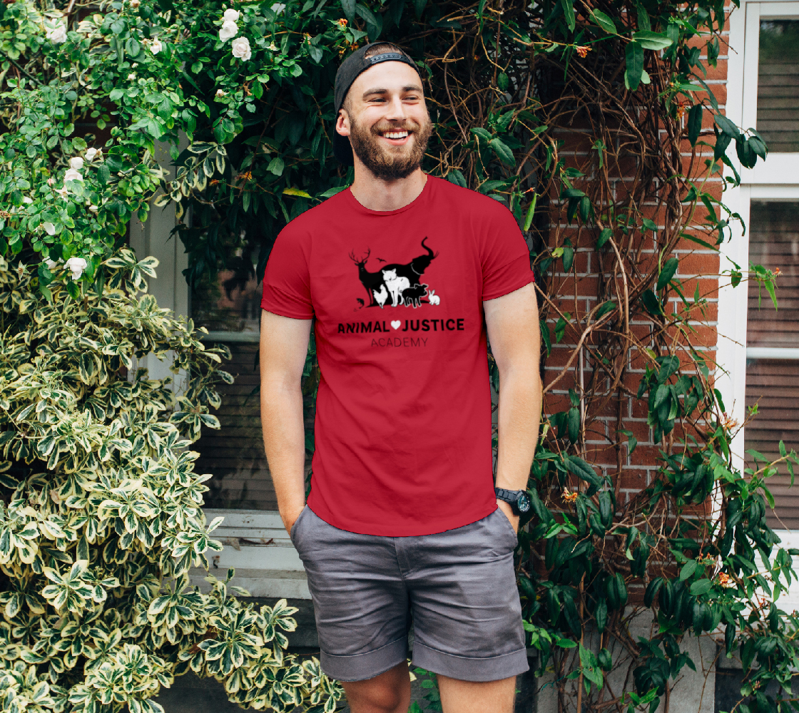 Animal Justice Academy Unisex Tee - Red