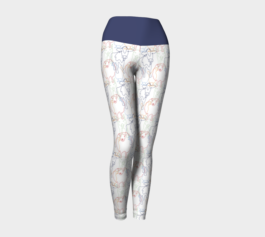 Farmed Animal Athletic Leggings