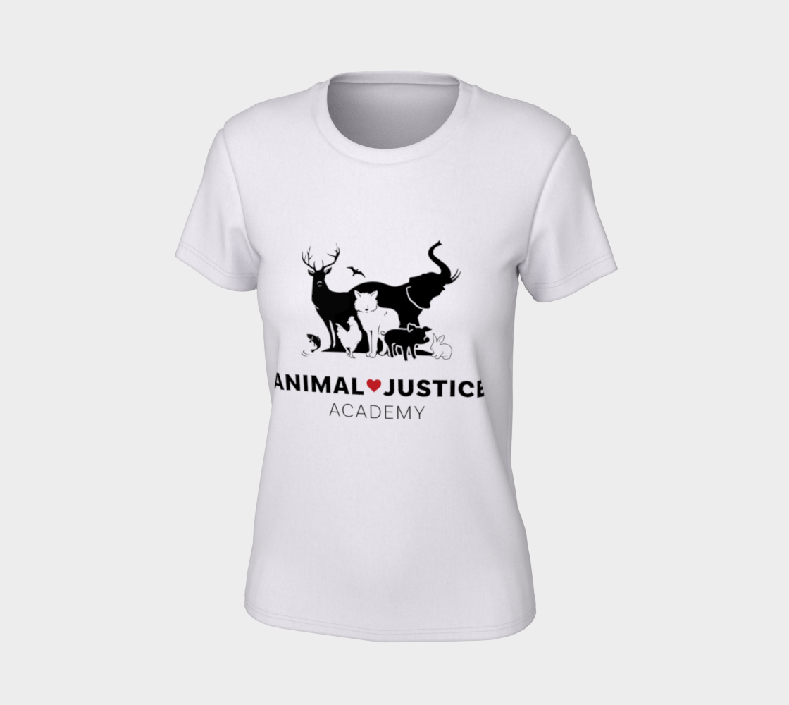Animal Justice Academy Women's Tee - White