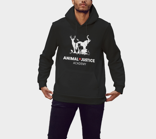 Animal Justice Academy Hoodie - Black
