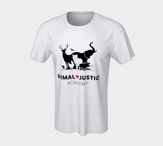 Animal Justice Academy Unisex Tee - White